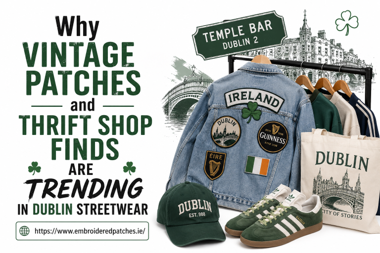 Why Vintage Patches and Thrift Shop Finds Are Trending in Dublin Streetwear