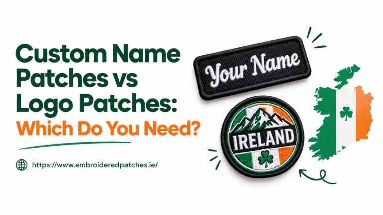 Custom Name Patches vs Logo Patches: Which Do You Need?