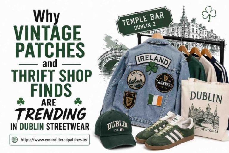 Why Vintage Patches and Thrift Shop Finds Are Trending in Dublin Streetwear